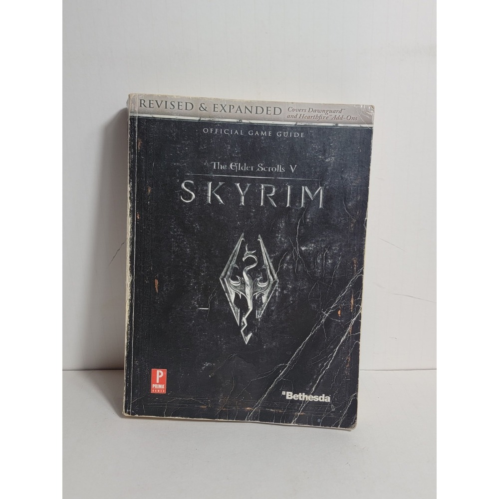Elder Scrolls V Skyrim Official Game Guide Prima Walkthrough Paperback 2011